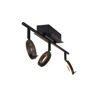 Paul Neuhaus Deckenstrahler Sileda anthrazitfarbenes Metall - Länge ca. 67 cm