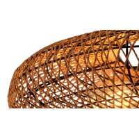 TRIO Leuchten Serie Hedda - Hängelampe Sisal - Durchmesser ca. 52 cm