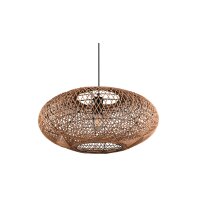 TRIO Leuchten Serie Hedda - Hängelampe Sisal - Durchmesser ca. 52 cm