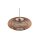 TRIO Leuchten Serie Hedda - Hängelampe Sisal - Durchmesser ca. 52 cm