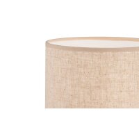 FH Tischleuchte Malik holzfarbener Beton & Leinen - Höhe ca. 35 cm