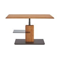 vierhaus Lift-Couchtisch Wildeiche & Anthrazit - ca. 110 x 65 cm