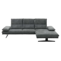 W.SCHILLIG Polsterserie Broadway - Ecksofa elephantgrauer...