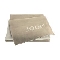 JOOP! Wohndecke Uni Doubleface Cashew & Macchiato...