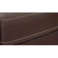 Modulmaster MM-ZE1037 - Funktionshocker moccafarbene Mikrofaser Taurus - ca. 130 x 65 cm