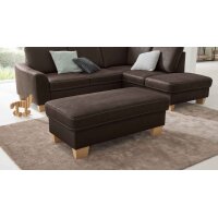 Modulmaster MM-ZE1037 - Funktionshocker moccafarbene Mikrofaser Taurus - ca. 130 x 65 cm
