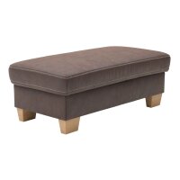 Modulmaster MM-ZE1037 - XXL-Hocker moccafarbene Mikrofaser Taurus - ca. 130 x 65 cm