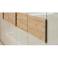 Interliving Schlafzimmer Serie 1026 – Komplettzimmer Champagner & Eiche bianco - vierteilig