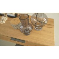 Interliving Schlafzimmer Serie 1027 – Schubladenkommode Eiche bianco & Champagner - fünf Schubladen, Breite ca. 141 cm