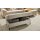 Interliving Sofa Serie 4054 – Funktionshocker naturweiße Chenille & schwarze Metallfüße – ca. 130 x 60 cm