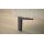 Interliving Sofa Serie 4054 – Funktionshocker naturweiße Chenille & schwarze Metallfüße – ca. 130 x 60 cm