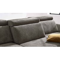 Interliving Sofa Serie 4254 – Ecksofa jagdgrüner Bezug Mito 156 – Stellfläche ca. 185 x 300 cm