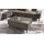 Interliving Sofa Serie 4254 – Polsterhocker jagdgrüner Bezug Mito 156 & schwarze Metallfüße 4.26 – ca. 65 x 95 cm