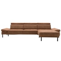 Interliving Sofa Serie 4254 – Ecksofa cognacfarbene...