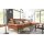 Interliving Sofa Serie 4254 – Ecksofa cognacfarbene Mikrofaser Magnum & schwarze Metallfüße 4.35 – Stellfläche ca. 340 x 195 cm