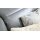 Interliving Sofa Serie 4064 - Ecksofa graphitfarbene Mikrofaser Galero Punto & Fuß W003-01 - Stellfläche ca. 291 x 252 cm