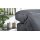 Interliving Sofa Serie 4064 - Ecksofa graphitfarbene Mikrofaser Galero Punto & Fuß W003-01 - Stellfläche ca. 291 x 252 cm