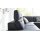 Interliving Sofa Serie 4064 - Ecksofa graphitfarbene Mikrofaser Galero Punto & Fuß W003-01 - Stellfläche ca. 291 x 252 cm