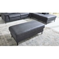 Interliving Sofa Serie 4064 - XXL-Hocker graphitfarbene...