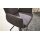 Interliving Esszimmer Serie 5504 - Armlehnstuhl grauer Bezug Concrete DCT 99 & schwarzer Drehfuß S 349