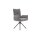 Interliving Esszimmer Serie 5504 - Armlehnstuhl grauer Bezug Concrete DCT 99 & schwarzer Drehfuß S 349