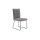 Interliving Esszimmer Serie 5504 - Polsterstuhl grauer Bezug Concrete DCT 99 & schwarzes Kufengestell S 355