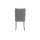 Interliving Esszimmer Serie 5504 - Polsterstuhl grauer Bezug Concrete DCT 99 & schwarzes Kufengestell S 355