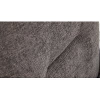 Interliving Esszimmer Serie 5504 - Polsterbank grauer Bezug Concrete DCT 99 & schwarzes Kufengestell S 346 - Länge ca. 218 cm