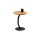 Couchtisch Tim 1 Wildeiche & schwarzes Gestell - Durchmesser ca. 35 cm
