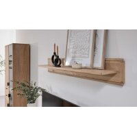 Interliving Wohnzimmer Serie 2024 - Wandregal Eiche -...