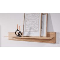 Interliving Wohnzimmer Serie 2024 - Wandregal Eiche - Länge ca. 150 cm