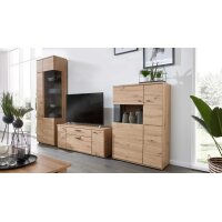 Interliving Wohnzimmer Serie 2110 - Wohnwand Alteiche -...