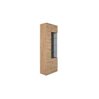 Interliving Wohnzimmer Serie 2110 - Wohnwand Alteiche - fünfteilig, Breite ca. 330 cm