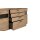 Interliving Wohnzimmer Serie 2110 - Sideboard Alteiche - zwei Türen, vier Schubladen, Breite ca. 180 cm