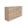 Interliving Wohnzimmer Serie 2110 - Sideboard Naturbuche - zwei Türen, vier Schubladen, Breite ca. 150 cm