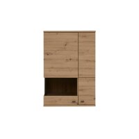 Interliving Wohnzimmer Serie 2110 - Wohnwand Alteiche - fünfteilig, Breite ca. 345 cm