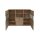 Interliving Wohnzimmer Serie 2110 - Highboard Naturbuche - drei Türen, drei Schubladen, Breite ca. 180 cm