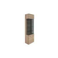 Interliving Wohnzimmer Serie 2110 - Wohnwand Naturbuche - sechsteilig, Breite ca. 315 cm