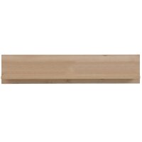 Interliving Wohnzimmer Serie 2110 - Wandregal Naturbuche - Länge ca. 120 cm