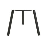 Beistelltisch Eiche & Schwarz - Durchmesser ca. 40 cm