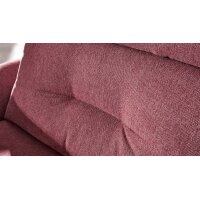 Interliving Sofa Serie 4400 - Ecksofa pastellvioletter Bezug GCP 8 - Stellfläche ca. 167 x 296 cm