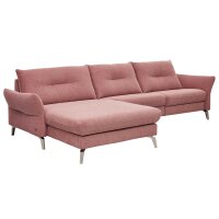 Interliving Sofa Serie 4400 - Ecksofa pastellvioletter Bezug GCP 8 - Stellfläche ca. 167 x 296 cm