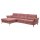 Interliving Sofa Serie 4400 - Ecksofa pastellvioletter Bezug GCP 8 - Stellfläche ca. 167 x 296 cm