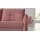 Interliving Sofa Serie 4400 - Ecksofa pastellvioletter Bezug GCP 8 - Stellfläche ca. 167 x 296 cm