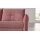Interliving Sofa Serie 4400 - Ecksofa pastellvioletter Bezug GCP 8 - Stellfläche ca. 167 x 296 cm