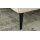 Interliving Polsterbett Serie 1416 - Polsterbettgestell naturweiße Chenille Kama 680000 & schwarze Metallfüße – Liegefläche ca. 180 x 200 cm