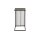 Beistelltisch Strington schwarze Marmoroptik & schwarzes Metallgestell
