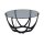 Couchtisch Maya 2 Grau & Schwarz - Durchmesser ca. 80 cm