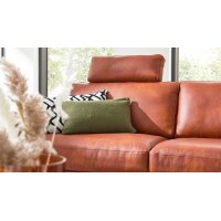 Interliving Sofa Serie 4004 - Kopfstütze cognacfarbenes LongLife-Leder Z75-50 - Breite ca. 60 cm