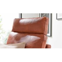 Interliving Sofa Serie 4004 - Kopfstütze cognacfarbenes LongLife-Leder Z75-50 - Breite ca. 60 cm